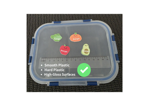 Custom Portrait Name Stickers – Grass Series