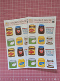 Favorites Name Stickers- Waterproof