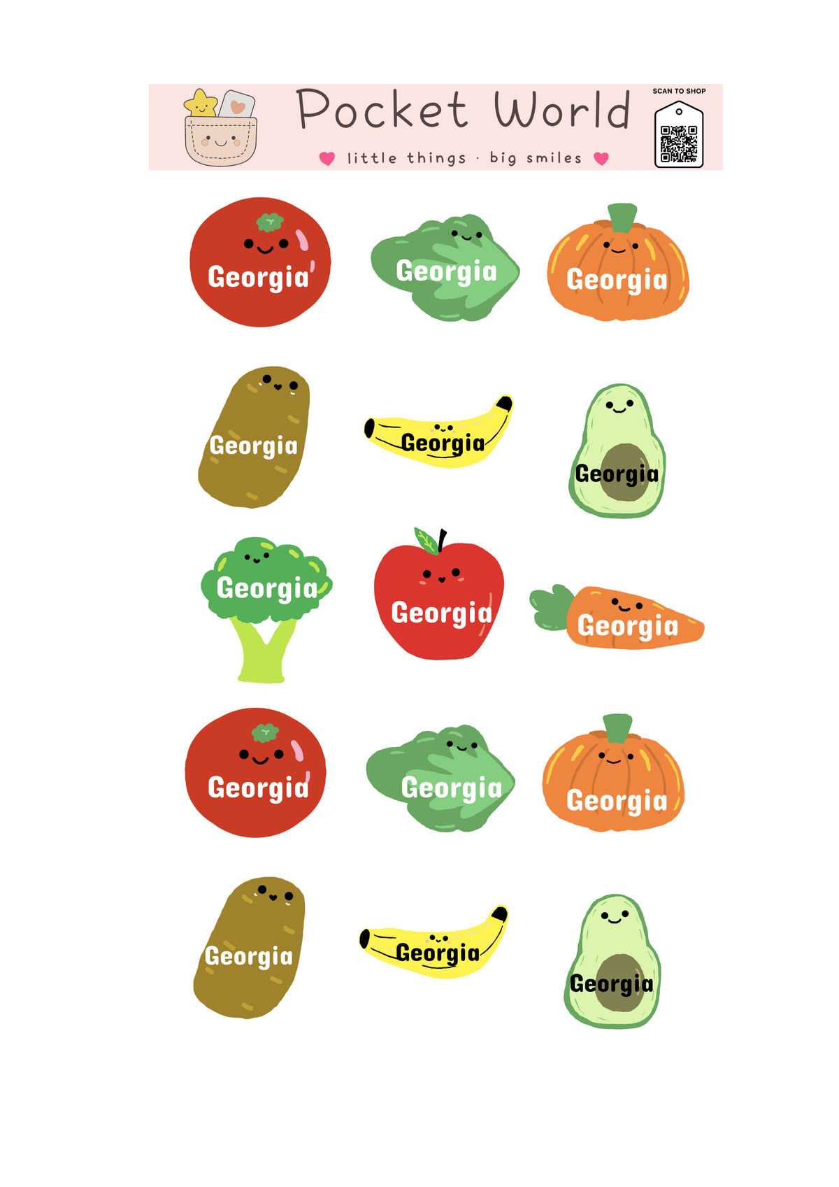 Fruit & Veggie Series