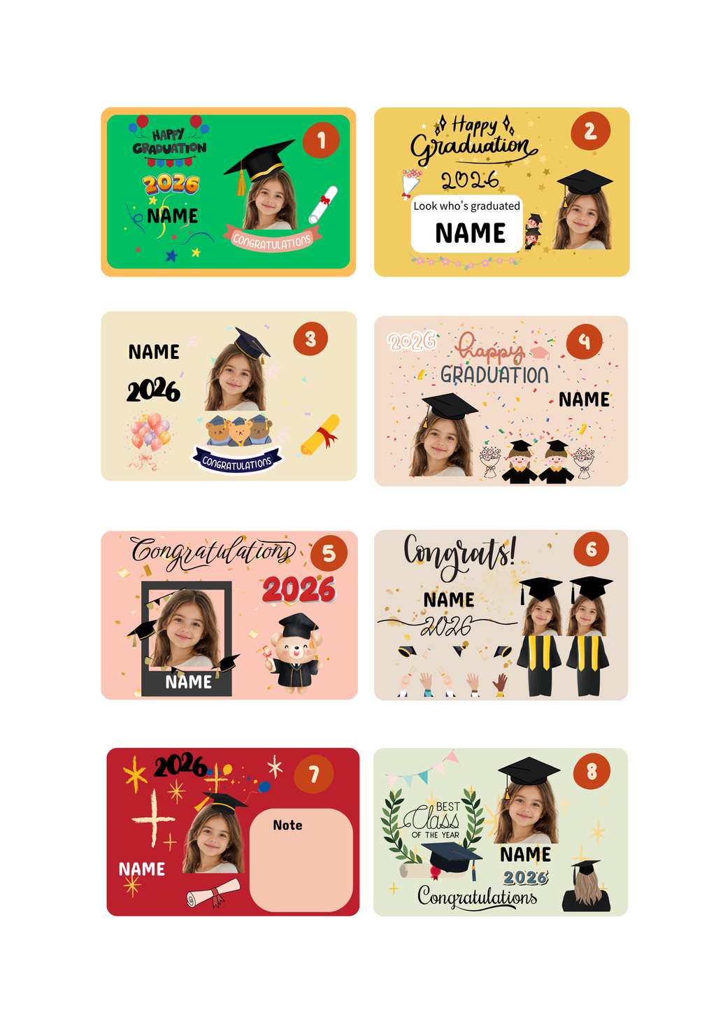 Graduation Stickers